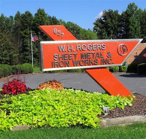 sheet metal charlotte nc|wh rogers sheet metal.